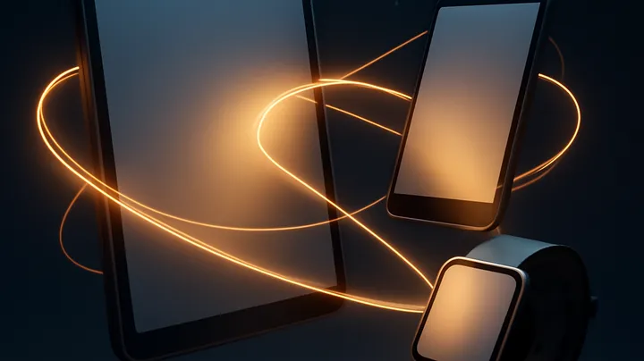 299 BDT COM - Multiple devices floating in harmony 299 BDT COM Multiple devices floating in harmony